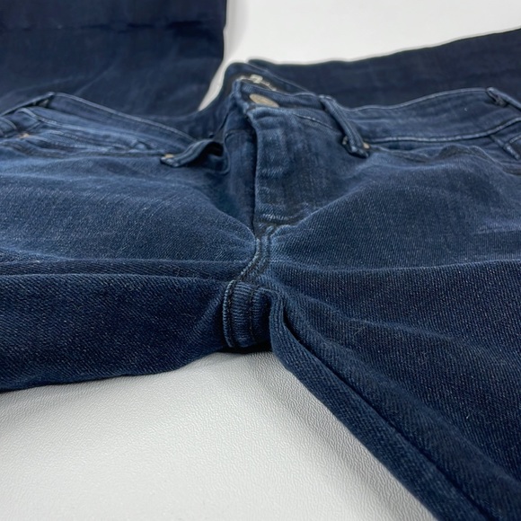 7 For All Mankind Jiselle Slim Flare Jeans Dark wash size 26 - Picture 7 of 14